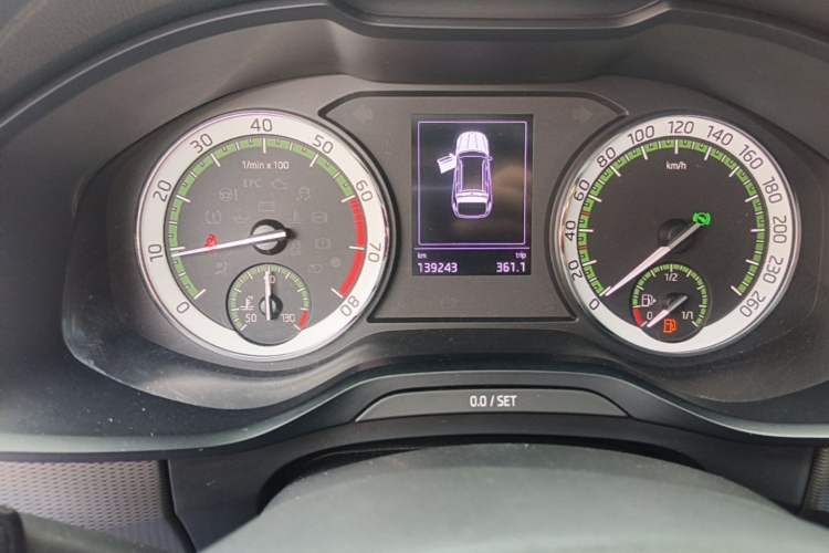 Used Skoda Kodiaq 2017 TSI330 5-seat Two-Wheel Drive Comfort Edition Instrument Cluster