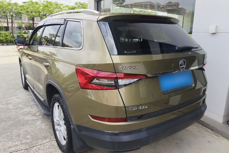 Used Skoda Kodiaq 2017 TSI330 5-seat Two-Wheel Drive Comfort Edition Rear Left 45 Deg