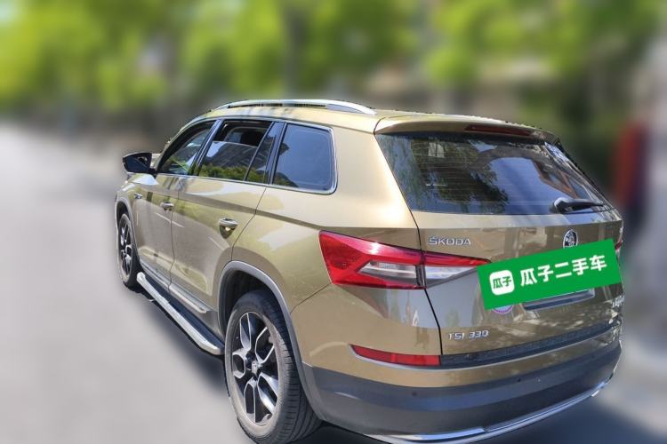 Used Skoda Kodiaq 2017 TSI330 7-Seater Two-Wheel-Drive Luxury Edition Rear Left 45 Deg