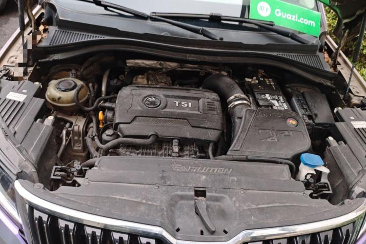 Used Skoda Kodiaq 2017 TSI380 7-Seater Four-Wheel-Drive Flagship Edition Engine Bay