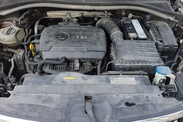 Used Skoda Kodiaq 2017 TSI330 5-Seat Two-Wheel Drive Luxury Edition Engine Bay