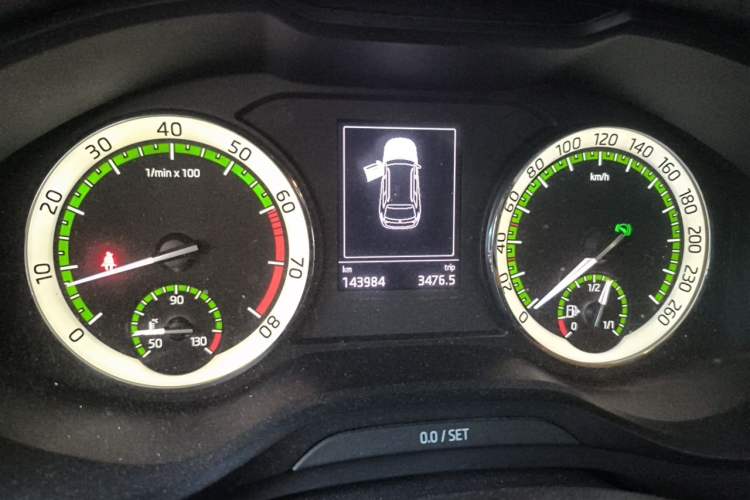 Used Skoda Kodiaq 2017 TSI330 7-Seater Two-Wheel-Drive Luxury Edition Instrument Cluster