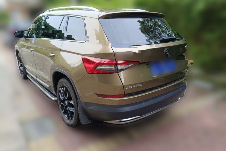 Used Skoda Kodiaq 2017 TSI330 7-Seater Two-Wheel-Drive Luxury Edition Rear Left 45 Deg