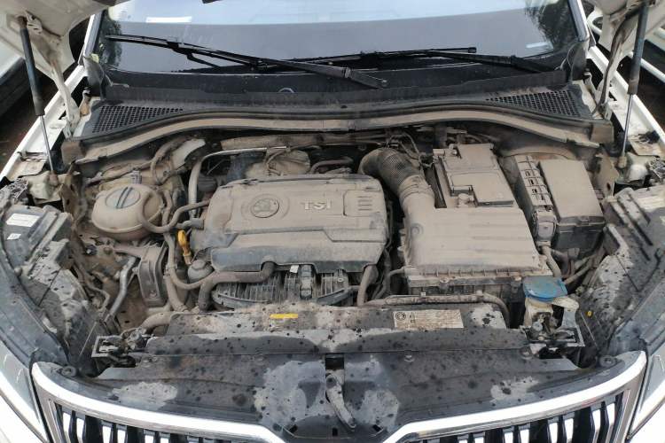 Used Skoda Kodiaq 2017 TSI330 5-Seat Two-Wheel Drive Luxury Edition Engine Bay