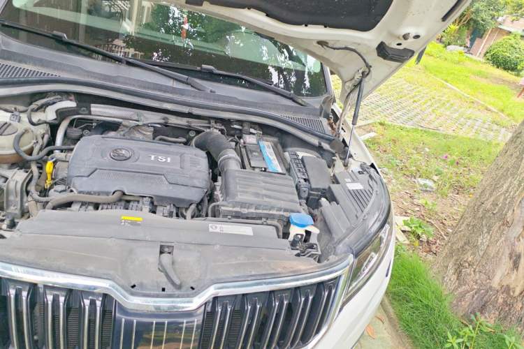Used Skoda Kodiaq 2017 TSI380 7-Seater Four-Wheel-Drive Flagship Edition Engine Bay Left
