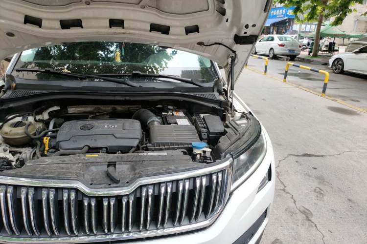 Used Skoda Kodiaq 2017 TSI330 5-Seat Two-Wheel Drive Luxury Edition Engine Bay Left