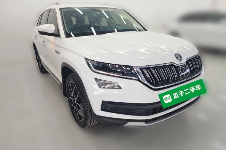 Used Skoda Kodiaq 2017 TSI380 7-Seater Four-Wheel-Drive Flagship Edition Front Right 45 Deg