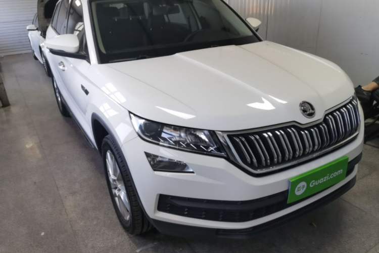 Used Skoda Kodiaq 2017 TSI330 5-seat Two-Wheel Drive Comfort Edition Front Right 45 Deg
