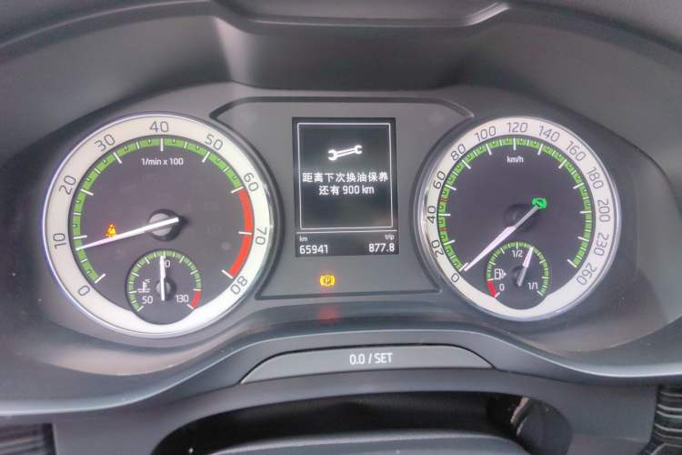 Used Skoda Kodiaq 2017 TSI330 7-Seater Two-Wheel-Drive Luxury Edition Instrument Cluster