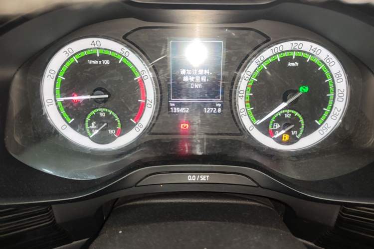 Used Skoda Kodiaq 2017 TSI330 7-Seater Two-Wheel-Drive Luxury Edition Instrument Cluster