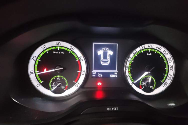 Used Skoda Kodiaq 2017 TSI330 5-Seat Two-Wheel Drive Luxury Edition Instrument Cluster