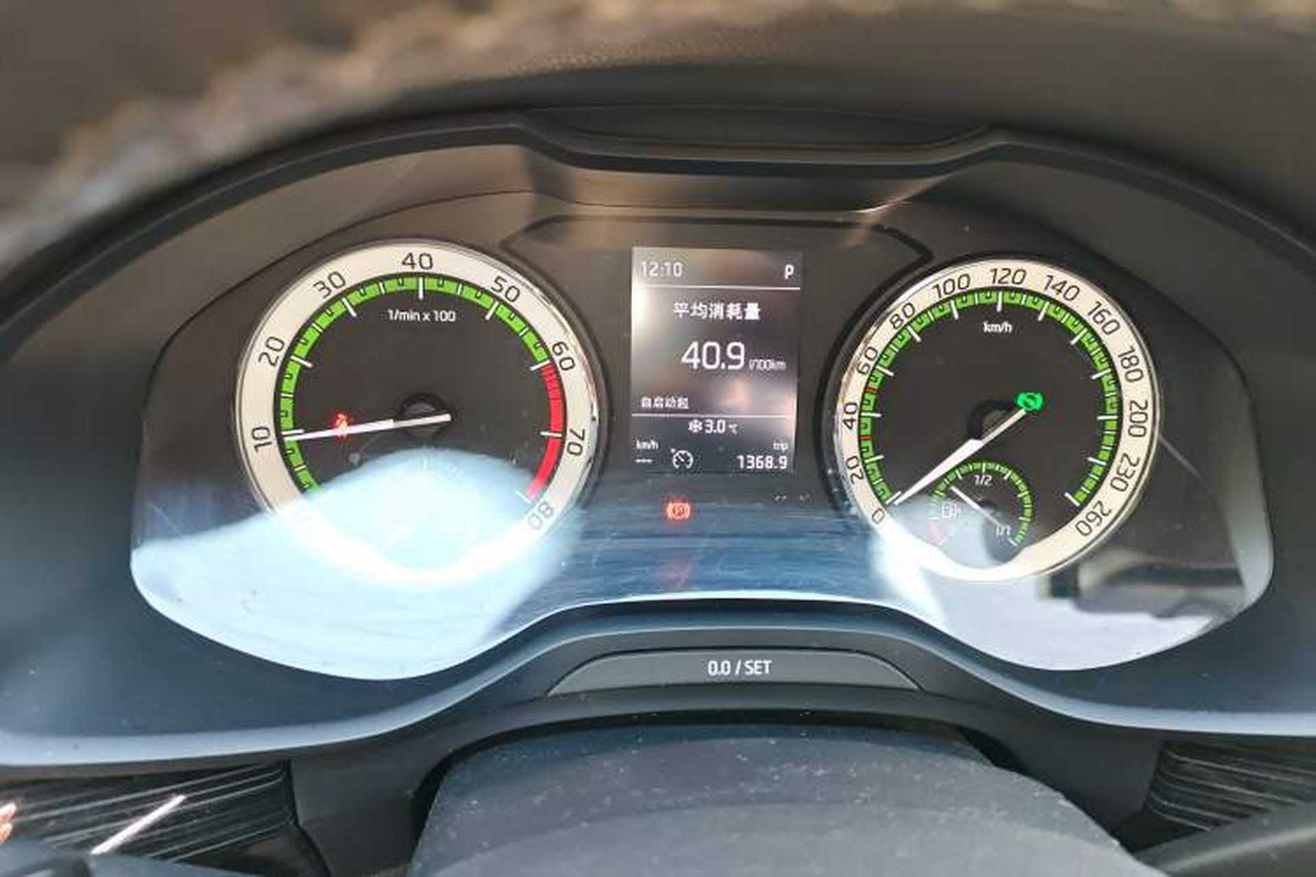 Used Skoda Kodiaq 2017 TSI330 7-Seater Two-Wheel-Drive Luxury Edition Instrument Cluster