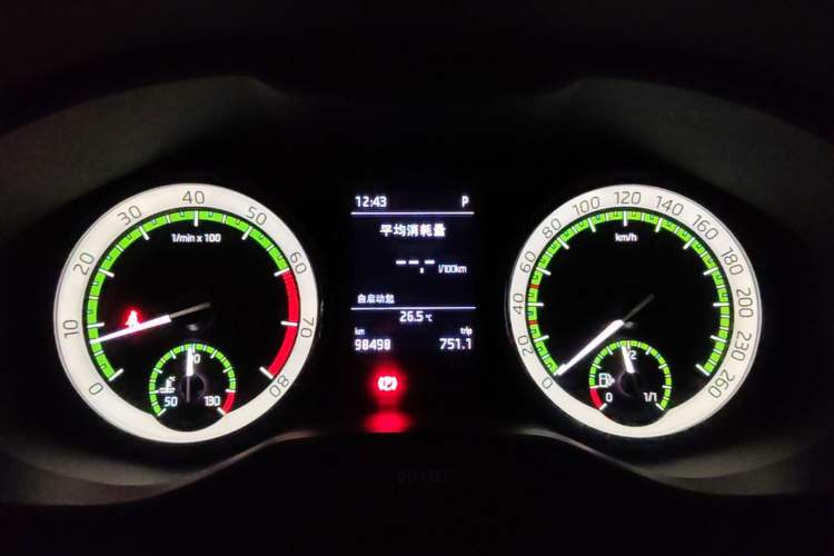 Used Skoda Kodiaq 2017 TSI330 5-Seat Two-Wheel Drive Luxury Edition Instrument Cluster