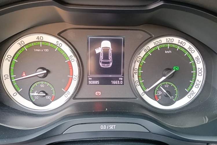 Used Skoda Kodiaq 2017 TSI330 5-seat Two-Wheel Drive Comfort Edition Instrument Cluster