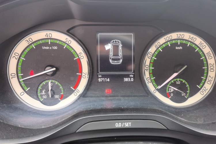 Used Skoda Kodiaq 2017 TSI330 5-Seat Two-Wheel Drive Luxury Edition Instrument Cluster