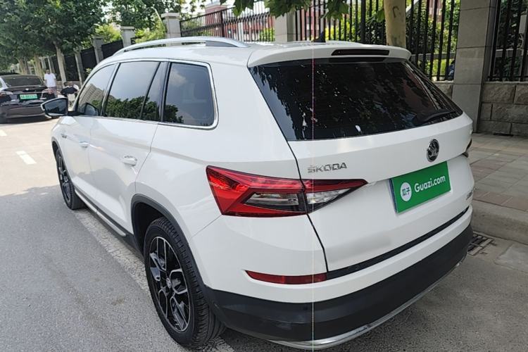 Used Skoda Kodiaq 2017 TSI380 7-Seater Four-Wheel-Drive Flagship Edition Rear Left 45 Deg