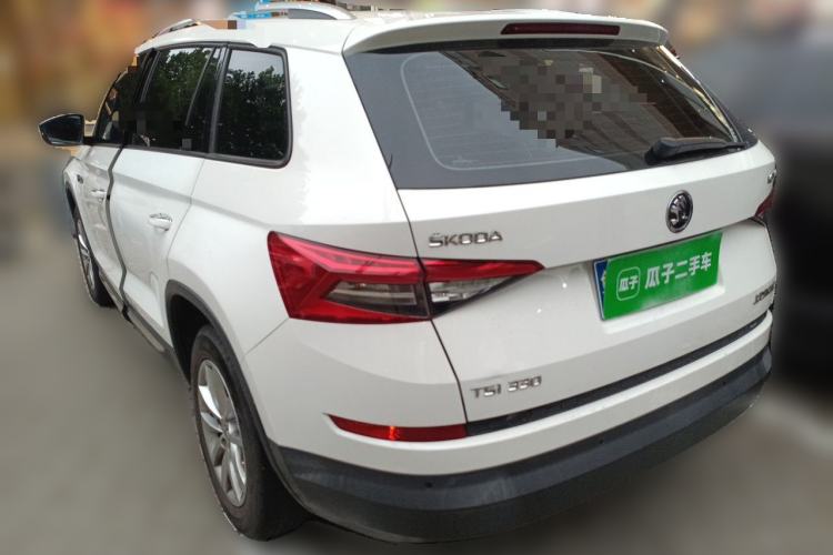 Used Skoda Kodiaq 2017 TSI330 5-seat Two-Wheel Drive Comfort Edition Rear Left 45 Deg