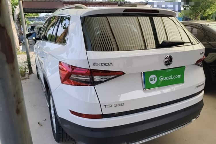 Used Skoda Kodiaq 2017 TSI330 7-Seater Two-Wheel-Drive Luxury Edition Rear Left 45 Deg