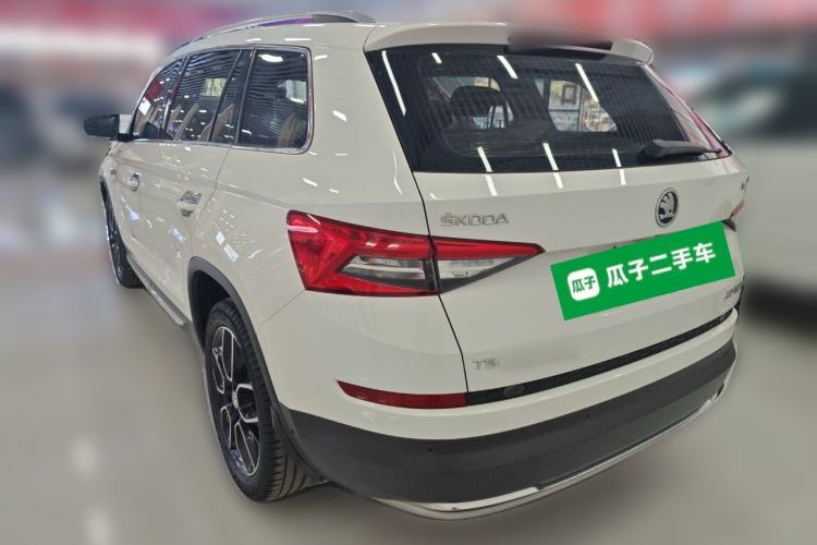 Used Skoda Kodiaq 2017 TSI380 7-Seater Four-Wheel-Drive Flagship Edition Rear Left 45 Deg