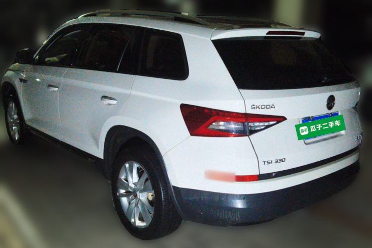 Used Skoda Kodiaq 2017 TSI330 5-seat Two-Wheel Drive Comfort Edition Rear Left 45 Deg
