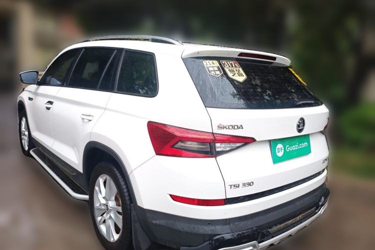 Used Skoda Kodiaq 2017 TSI330 5-seat Two-Wheel Drive Comfort Edition Rear Left 45 Deg