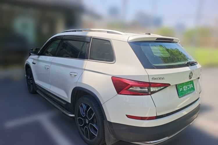 Used Skoda Kodiaq 2017 TSI380 7-Seater Four-Wheel-Drive Flagship Edition Rear Left 45 Deg