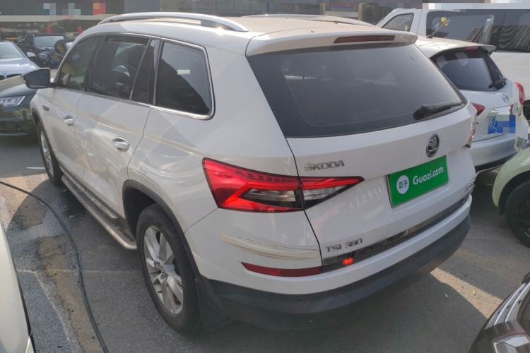 Used Skoda Kodiaq 2017 TSI330 5-seat Two-Wheel Drive Comfort Edition Rear Left 45 Deg