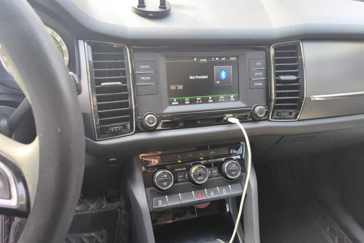Used Skoda Kodiaq 2017 TSI330 5-seat Two-Wheel Drive Comfort Edition Audio And AC Panel