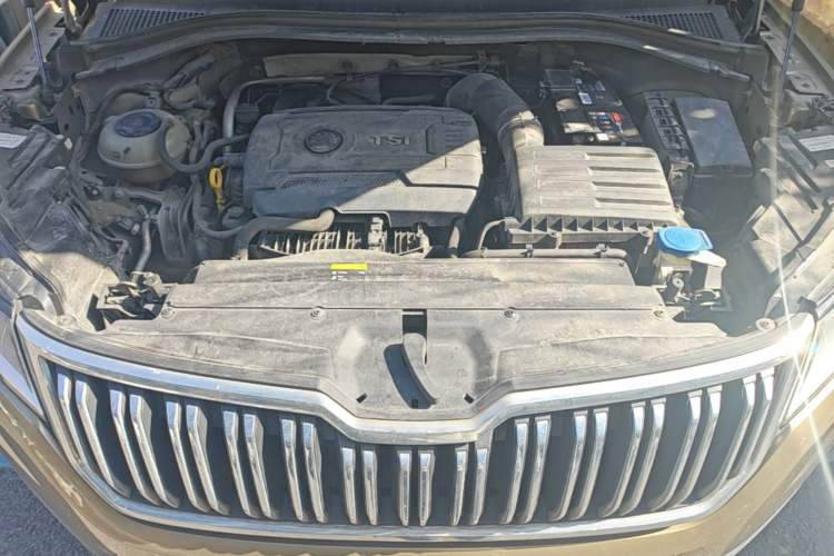 Used Skoda Kodiaq 2017 TSI330 5-Seat Two-Wheel Drive Luxury Edition Engine Bay