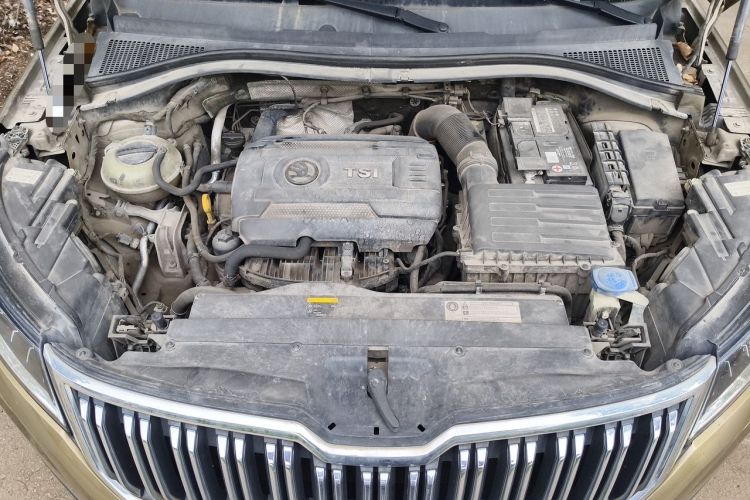 Used Skoda Kodiaq 2017 TSI330 5-Seat Two-Wheel Drive Luxury Edition Engine Bay