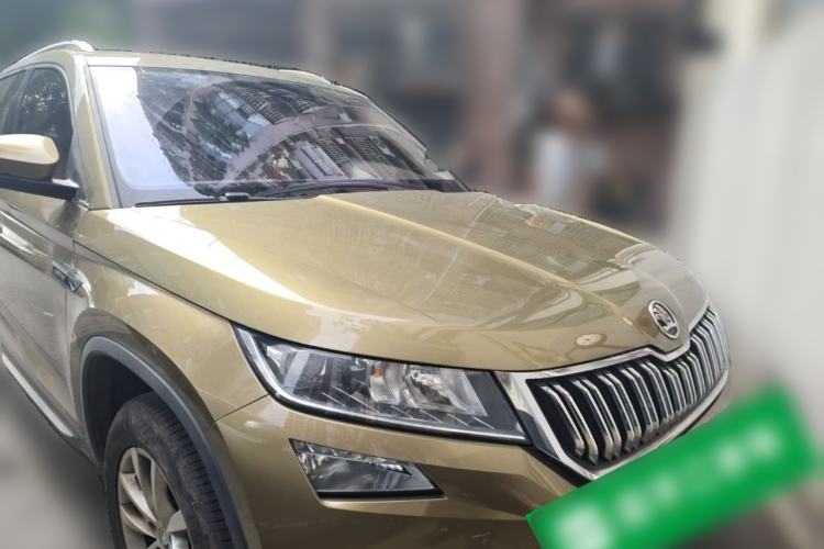 Used Skoda Kodiaq 2017 TSI330 5-seat Two-Wheel Drive Comfort Edition Front Right 45 Deg