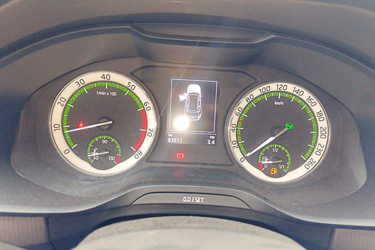 Used Skoda Kodiaq 2017 TSI330 5-seat Two-Wheel Drive Comfort Edition Instrument Cluster