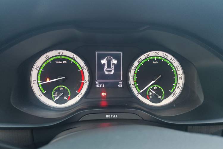 Used Skoda Kodiaq 2017 TSI330 5-seat Two-Wheel Drive Comfort Edition Instrument Cluster