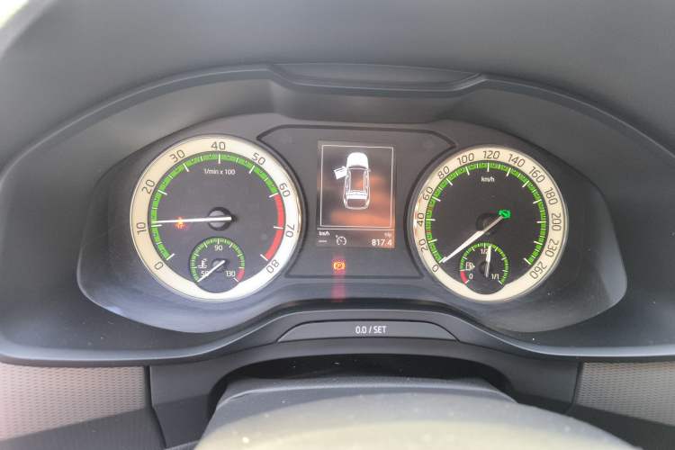 Used Skoda Kodiaq 2017 TSI330 5-seat Two-Wheel Drive Comfort Edition Instrument Cluster