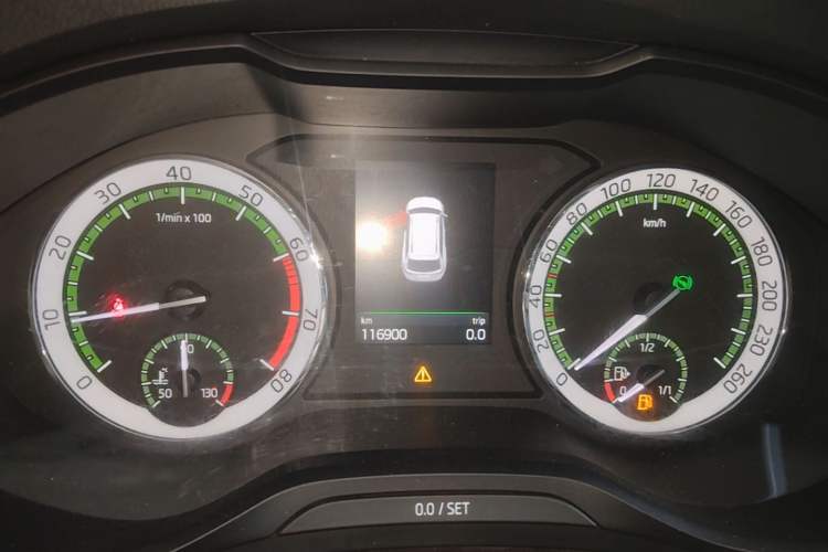 Used Skoda Kodiaq 2017 TSI380 7-Seater Four-Wheel-Drive Flagship Edition Instrument Cluster