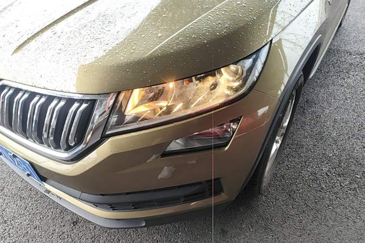Used Skoda Kodiaq 2017 TSI330 5-Seat Two-Wheel Drive Luxury Edition Left Front Headlight