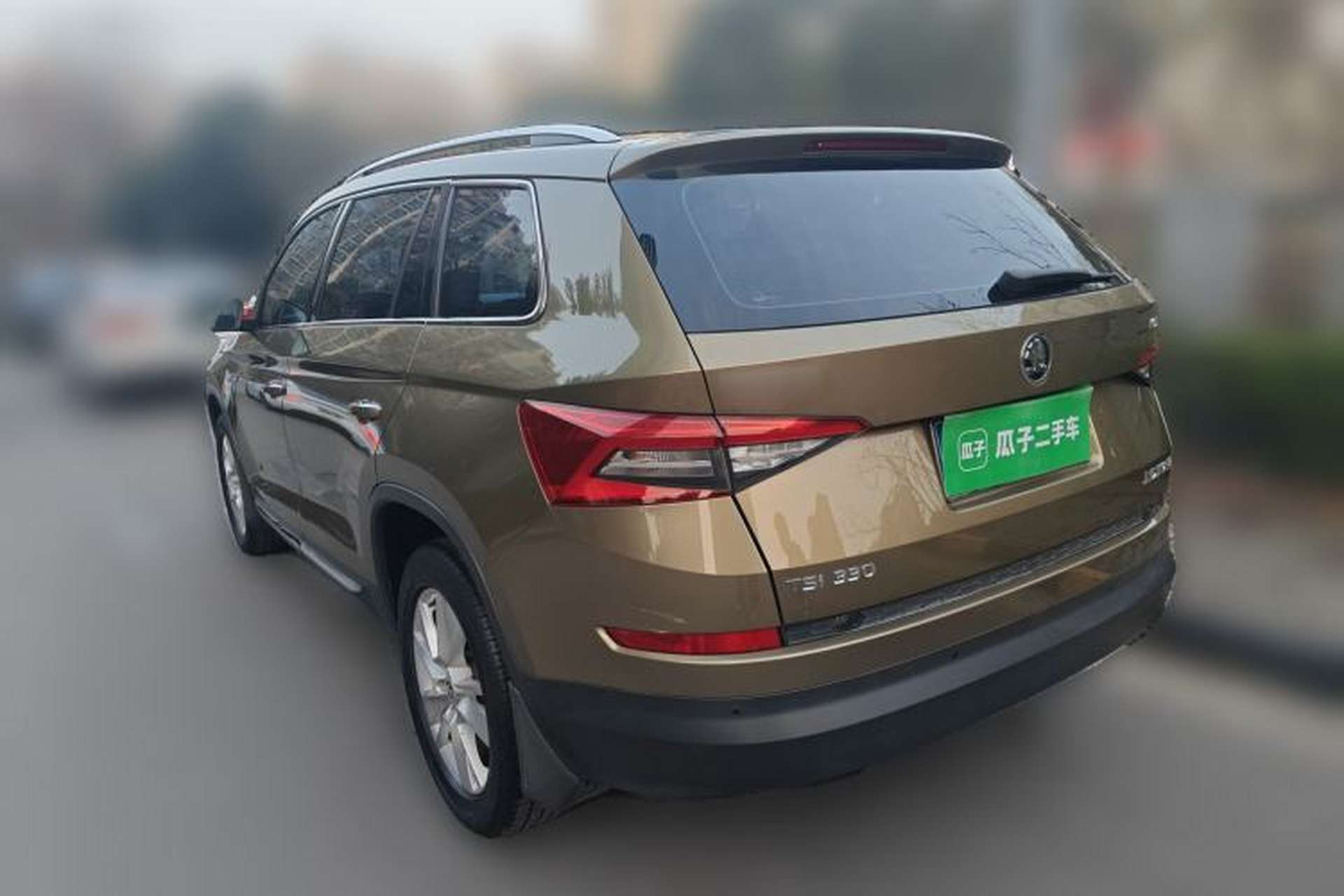 Used Skoda Kodiaq 2017 TSI330 5-seat Two-Wheel Drive Comfort Edition Rear Left 45 Deg