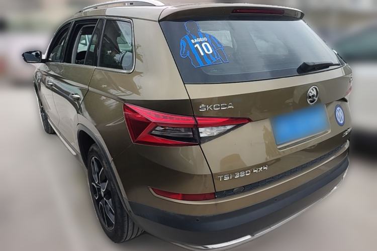 Used Skoda Kodiaq 2017 TSI380 7-Seater Four-Wheel-Drive Flagship Edition Rear Left 45 Deg