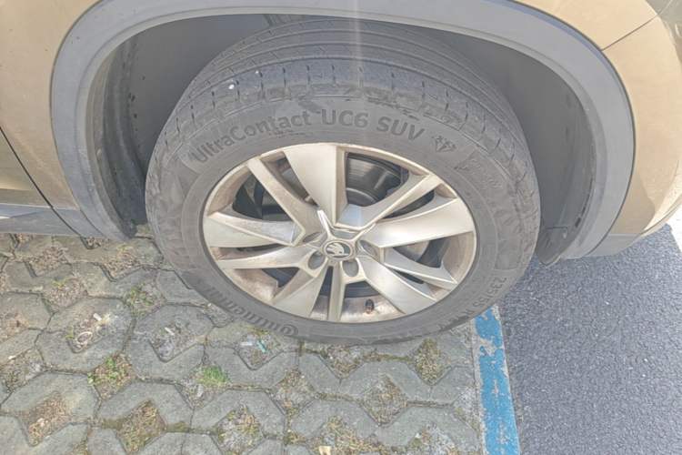 Used Skoda Kodiaq 2017 TSI330 5-Seat Two-Wheel Drive Luxury Edition Right Front Wheel Hub