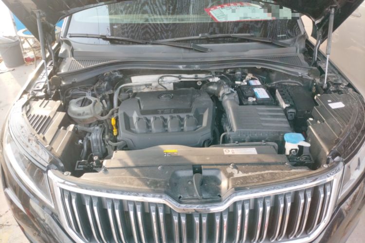 Used Skoda Kodiaq 2018 Facelifted TSI330 5-Seater Two-Wheel-Drive Luxury Enjoyment Edition Engine Bay