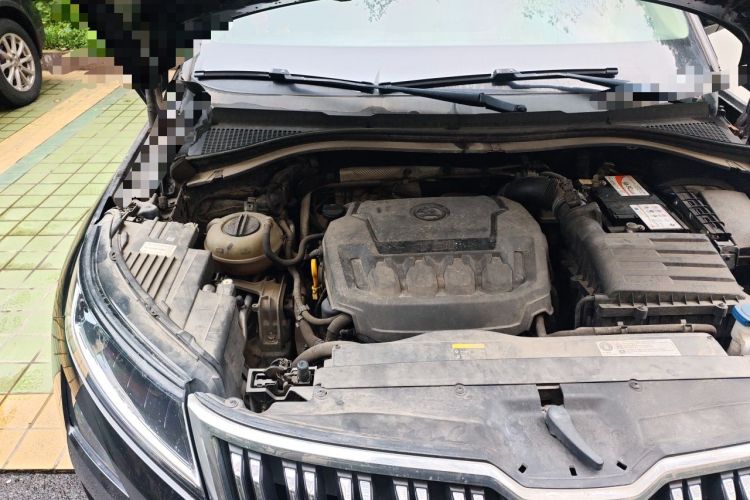 Used Skoda Kodiaq 2018 Facelifted TSI330 5-Seater Two-Wheel-Drive Luxury Enjoyment Edition Engine Bay Right
