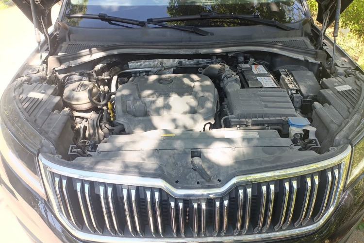 Used Skoda Kodiaq 2018 Facelifted TSI330 5-Seater Two-Wheel-Drive Luxury Enjoyment Edition Engine Bay