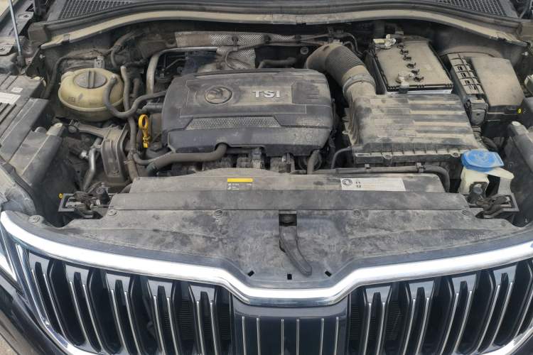 Used Skoda Kodiaq 2018 TSI380 7-Seater Four-Wheel-Drive Flagship Edition Engine Bay