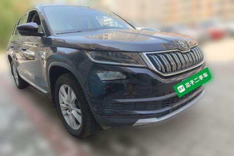 Used Skoda Kodiaq 2018 TSI330 5-Seater Two-Wheel-Drive Luxury Enjoyment Edition Front Right 45 Deg