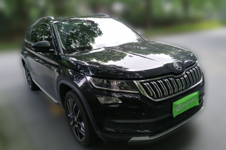 Used Skoda Kodiaq 2018 Restyled TSI330 7-Seater Two-Wheel Drive Luxury Enjoyment Edition Front Right 45 Deg