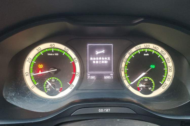 Used Skoda Kodiaq 2018 Restyled TSI330 7-Seater Two-Wheel Drive Luxury Enjoyment Edition Instrument Cluster