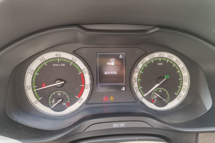 Used Skoda Kodiaq 2018 Facelifted TSI330 5-Seater Two-Wheel-Drive Comfort Edition Instrument Cluster