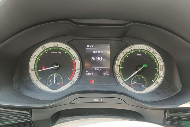 Used Skoda Kodiaq 2018 Facelifted TSI330 5-Seater Two-Wheel-Drive Luxury Enjoyment Edition Instrument Cluster
