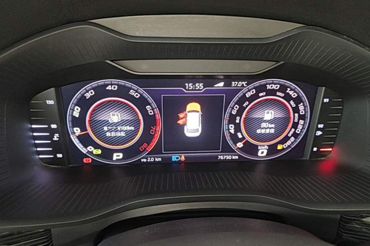Used Skoda Kodiaq 2018 Restyled TSI330 7-Seater Two-Wheel Drive Luxury Tech Edition Instrument Cluster