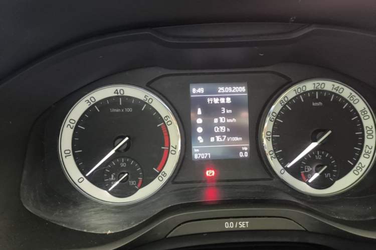 Used Skoda Kodiaq 2018 TSI330 5-Seater Two-Wheel Drive Comfort Edition Instrument Cluster